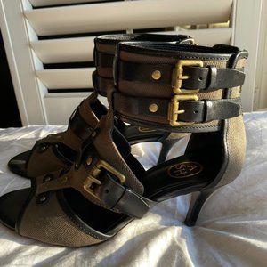 ASH studded and buckle heels